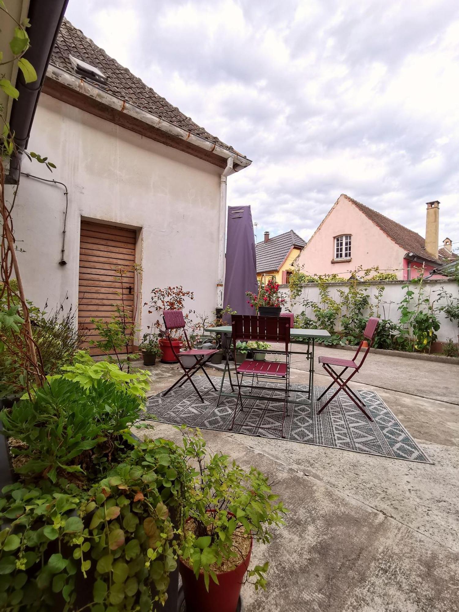 Entre Ville Et Vignes - Gite Classe 3 Etoiles Інгерсгайм Екстер'єр фото